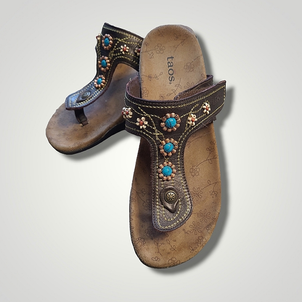 Taos Leather Scout Sandals